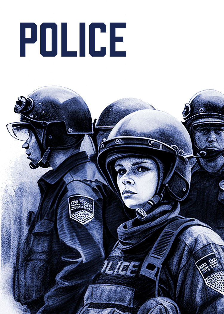 Police influence card